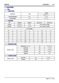 2023缤越COOL维修手册-4.4 车轮和轮胎 