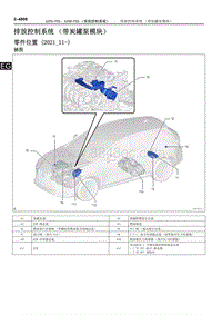 2022年NX400h 维修手册-排放控制系统（带炭罐泵模块）A25A-FXS A25B-FXS