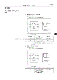 2022年NX400h 维修手册-继电器