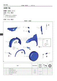 2022雷克萨斯NX系列-前翼子板