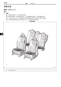 2022年NX400h 新车特征-座椅总成