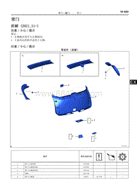 2022年NX400h 维修手册-背门