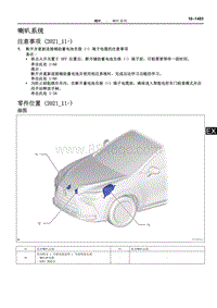 2022雷克萨斯NX系列-喇叭系统