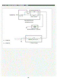 2022年LC500h维修手册-燃油加注口盖开启器系统（不带炭罐泵模块）系统图