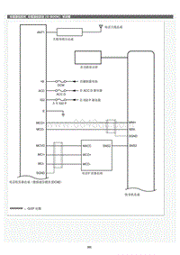 2022年LC500h维修手册-车载通信系统 G-BOOK 系统图