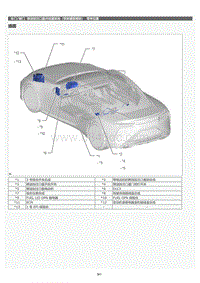 2022年LC500h维修手册-燃油加注口盖开启器系统（带炭罐泵模块）零件位置