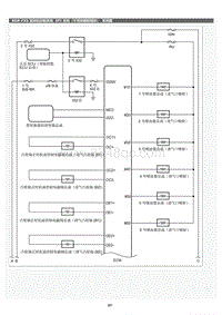 2022年LC500h维修手册-SFI 系统（不带炭罐泵模块）系统图
