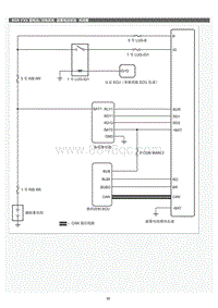 2022年LC500h维修手册-副蓄电池系统系统图