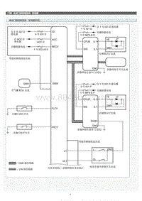 2022年LC500h维修手册-电动门锁控制系统系统图