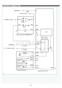 2022年LC500h维修手册-主动式尾翼系统系统图