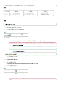 2020奔腾E01故障码维修说明-B1A4A54