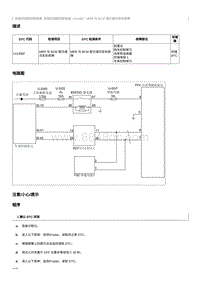 2020奔腾E01故障码维修说明-U114087