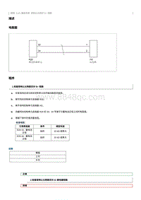 2020奔腾E01维修手册-音响以太网对 B 短路