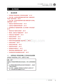 2020威然维修手册-00 - 技术数据