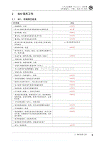 2020威然维修手册-2 B00保养工作