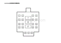 2023蔚来ES8电路图-MAIN301 主线束接后空调箱线束 MAIN301