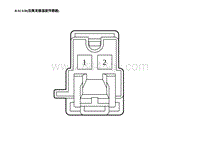 2023蔚来ES8电路图-RAC638 后蒸发器温度传感器 RAC638