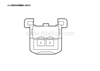 2023蔚来ES8电路图-IP42 驾驶员检测摄像头-指示灯 IP42