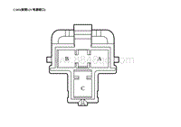 2023蔚来ES8电路图-CS03 前侧12V电源接口 CS03