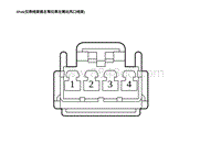 2023蔚来ES8电路图-IP44 仪表线束接主驾仪表左侧出风口线束 IP44