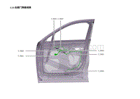 2023蔚来ES8电路图-L33.右前门饰板线束