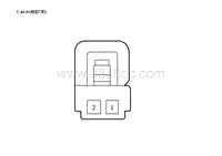 2023蔚来ES8电路图-T_RL07 后左门灯 T_RL07