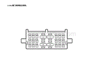 2023蔚来ES8电路图-LG01 尾门线束接主线束 LG01