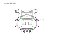 2023蔚来ES8电路图-RL03 左后门玻璃升降电机 RL03