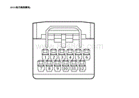 2023蔚来ES8电路图-IP37 电子换挡模块 IP37