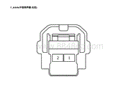 2023蔚来ES8电路图-T_RR09 中音扬声器-右后 T_RR09