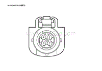 2023蔚来ES8电路图-MAIN342 USB 2.0接口 MAIN342