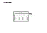 2023蔚来ES8电路图-IP36 仪表板副驾氛围灯 IP36