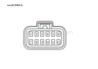 2023蔚来ES8电路图-RR05 后门外把手-右 RR05