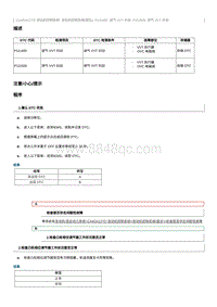 2023奔腾T77维修手册-CA4GA12TD维修说明 P111400（国5）