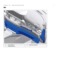 2023奔腾T77维修手册-氛围灯总成-仪表板右侧