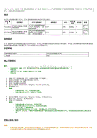 2023威尔法-A25A-FXS A25B-FXS-SFI 系统 P222611 大气压力传感器 A 电路对搭铁短路 P222615 大气压力传感 器 A 电路对蓄电池短路或断路