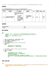 2023威尔法-A25A-FXS A25B-FXS-SFI 系统 U011087 与丢失信息的驱动电动机控制模块 A 失去通信