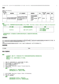 2023威尔法-A25A-FXS A25B-FXS-SFI 系统 P019515 发动机机油温度传感器电路对蓄电池短路或断路