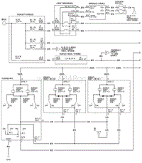 2014讴歌MDX-上车照明灯控制系统电路图