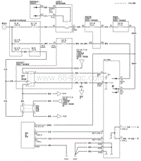 2014讴歌MDX-碰撞减轻制动系统 CMBS 电路图