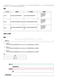 2023奔腾T90维修手册-维修说明 P093011