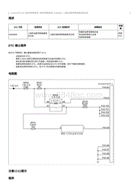 2023奔腾T90维修手册-CA4GC20TD-维修说明 P06DB00