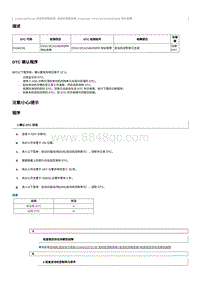 2023奔腾T90维修手册-CA4GC20TD-维修说明 P15AC00