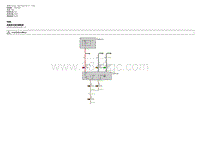 宝马F01电路图-后座区左显示器电源 V6