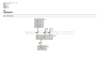 宝马F01电路图-冷暖空调控制单元电源 V8