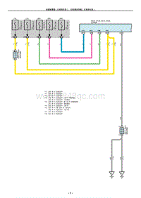 2012雷克萨斯LS460电路图-后视镜加热器 后窗除雾器-LHD