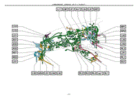 2012雷克萨斯LS460电路图-仪表板线束和线束 L-B-W