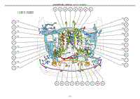 2012雷克萨斯LS460电路图-发动机室零件位置1URFSER-B-P6