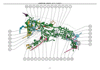 2012雷克萨斯LS460电路图-仪表板零件位置 R-B-P4
