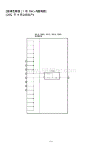 2012雷克萨斯LS460电路图-接线连接器 JC-CANNo1-Inn